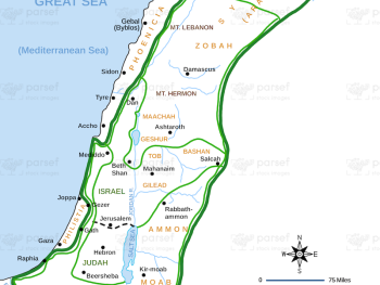 Genesis Sodom and Gomorrah Bible Map | Course Bible Maps