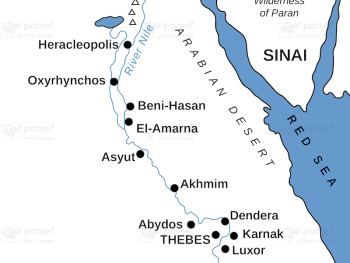 Israel and Syria Bible Map | Course Bible Maps